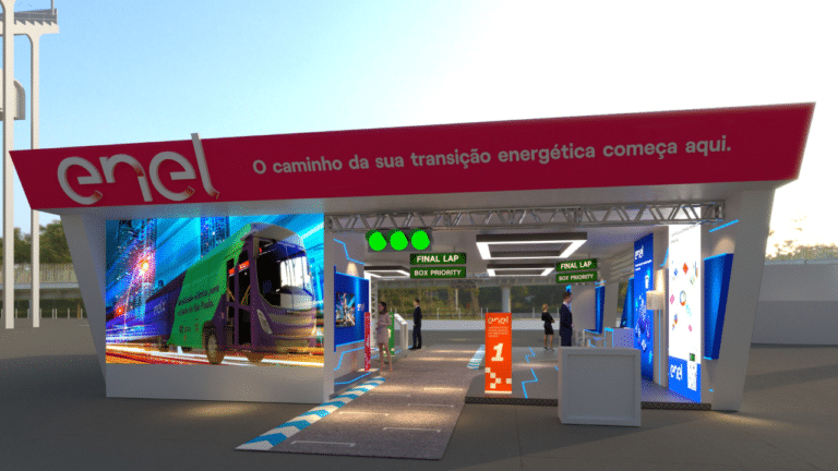 Enel promove transição energética durante corrida de carros